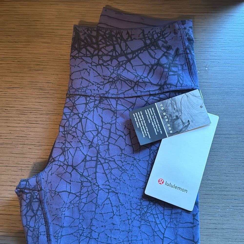 Lululemon Wunder Train HR Tight 25” Dye size 8